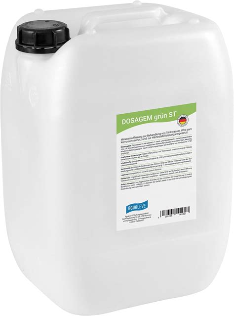 DOSAGEM grün Mineralstofflösung 10 Liter – Agualeve.